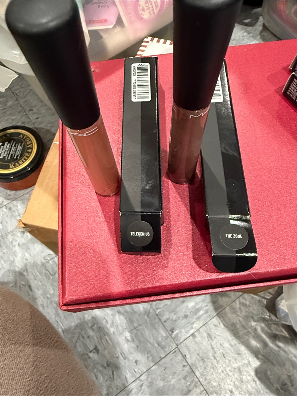 MAC Cosmetics Lipglass Gloss Duo in Sheer Pink & Bronze Shimmer